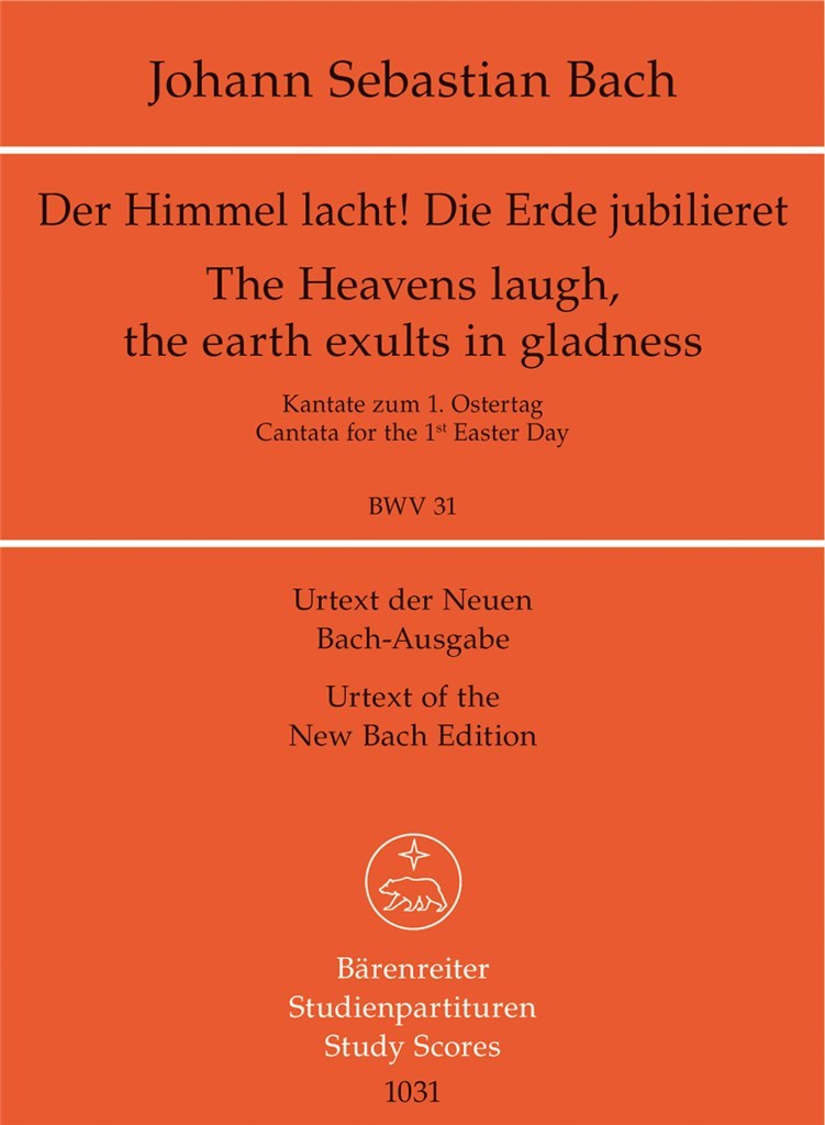 The Heavens laugh, the earth exults in gladness